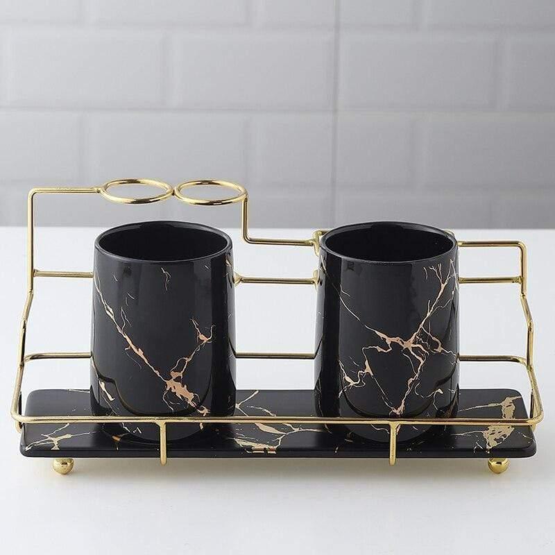 Shop 0 black 3pcs Jador Dispenser Mademoiselle Home Decor