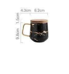 Shop Mug Black / Wooden Lid Jouer Mug Mademoiselle Home Decor