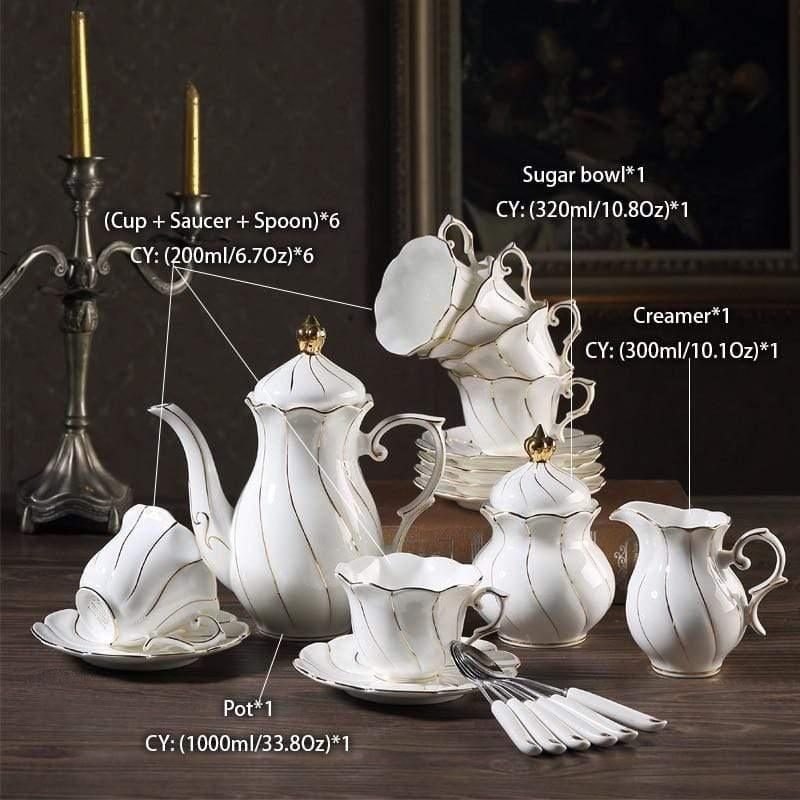 Shop 0 Full Set Kala Tea Set Mademoiselle Home Decor