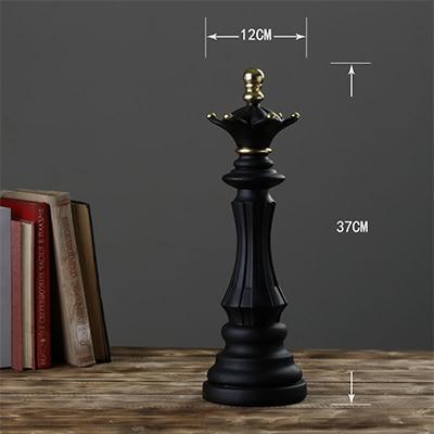 Shop 0 Black Queen Kansai Chess Piece Mademoiselle Home Decor