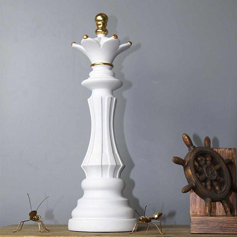 Shop 0 White Queen Kansai Chess Piece Mademoiselle Home Decor