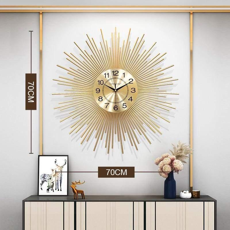 Shop 0 A - 70x70cm Kardyvach Clock Mademoiselle Home Decor