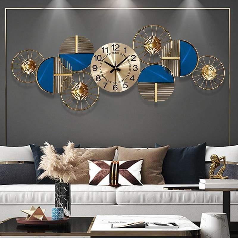 Shop 0 blue Karnak Clock Mademoiselle Home Decor
