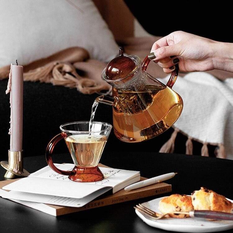 Shop 0 Kauai Glass Teapot Set Mademoiselle Home Decor
