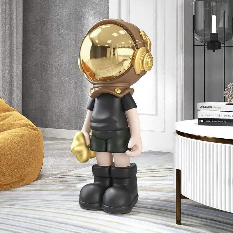 Shop 0 Shine Facial C Nordic Style Home Decor Statue Cartoon Astronaut Figurine Sculpture Living Room Decorative Modern Large Arts Crafts Gifts Statue Mademoiselle Home Decor