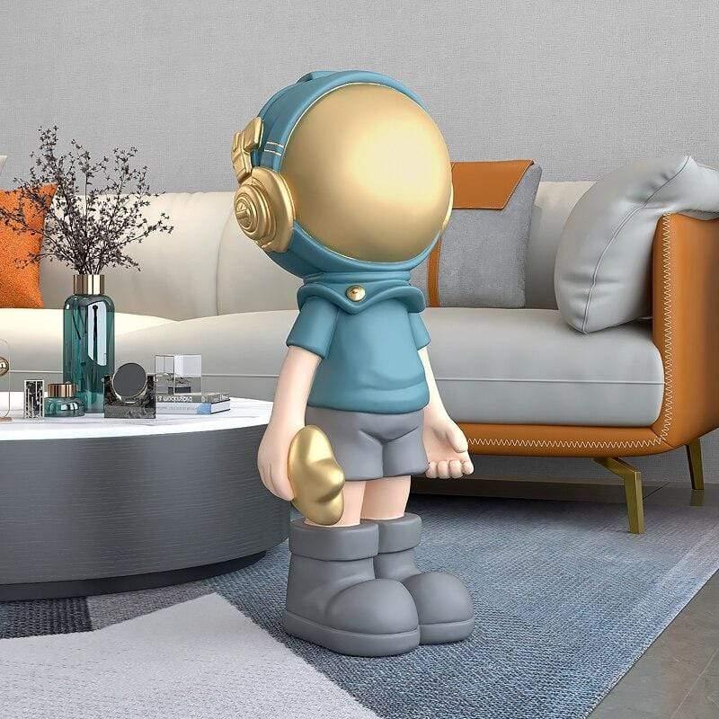 Shop 0 Nordic Style Home Decor Statue Cartoon Astronaut Figurine Sculpture Living Room Decorative Modern Large Arts Crafts Gifts Statue Mademoiselle Home Decor