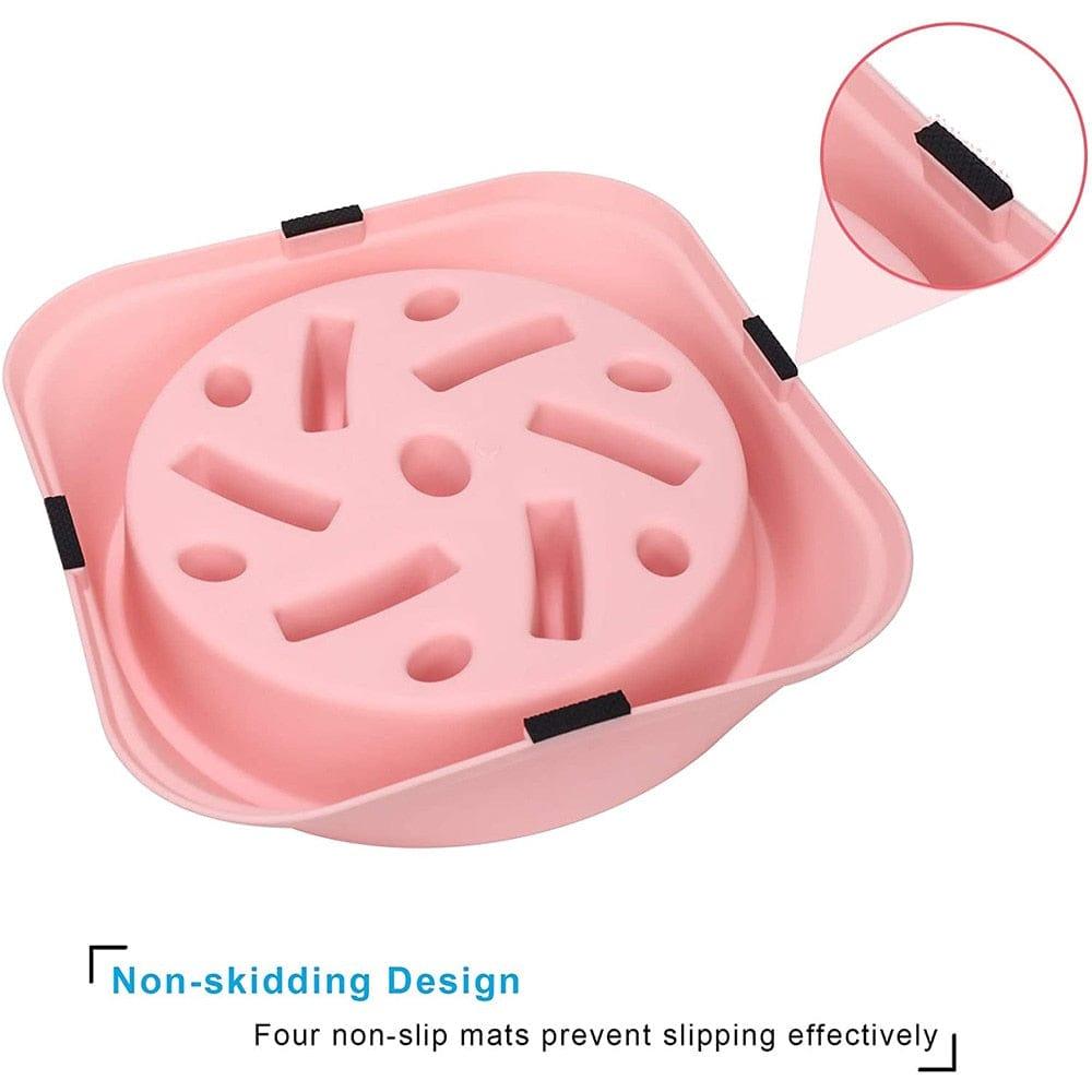 Shop 0 Pet Dog Slow Feeder Bowl Non Slip Puzzle Bowl Anti-Gulping Pet Slower Food Feeding Dishes Dog Bowl for Medium Small Dogs Puppy Mademoiselle Home Decor