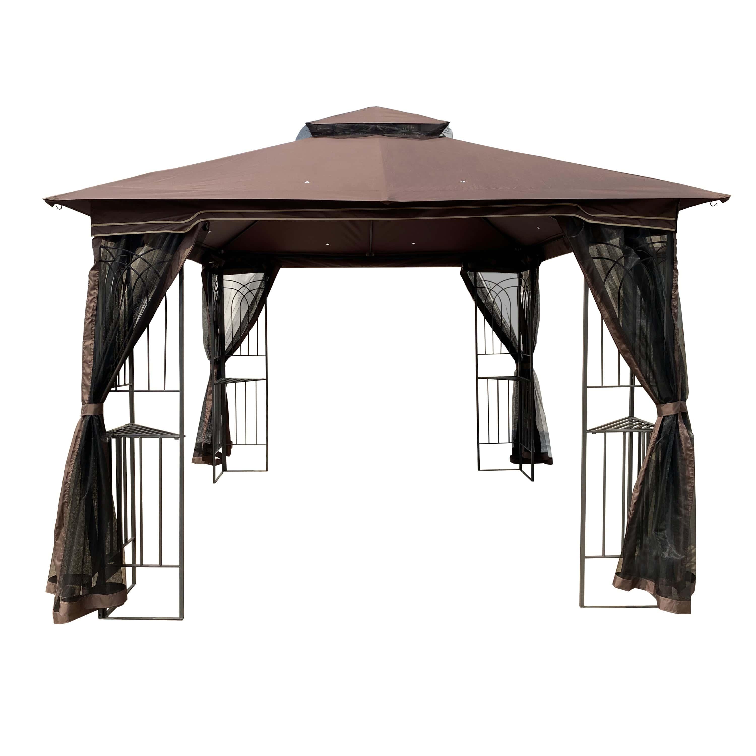 Shop Kirkjufell Patio Gazebo Canopy Tent Mademoiselle Home Decor