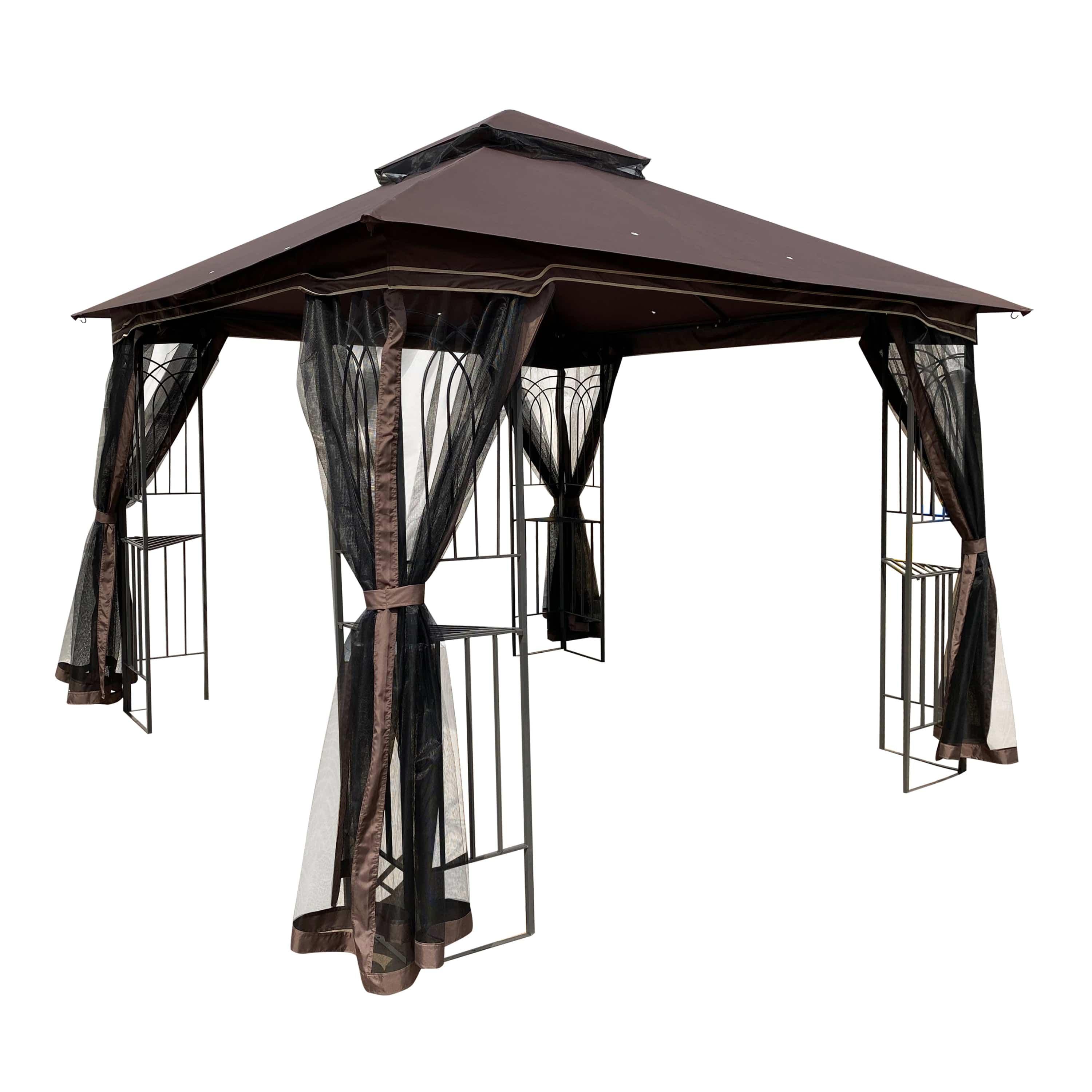 Shop Kirkjufell Patio Gazebo Canopy Tent Mademoiselle Home Decor