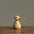 Shop 0 Spiked-billed Bird Creative Gift of Pure Handmade Solid Wood Decoration in Nordic Denmark Puppet Wood Carving Bird Soft Deco Mademoiselle Home Decor