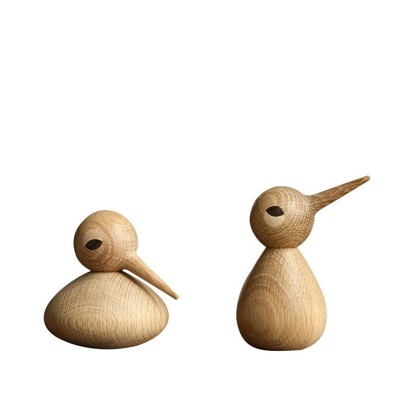 Shop 0 Spiked-billed Bird Creative Gift of Pure Handmade Solid Wood Decoration in Nordic Denmark Puppet Wood Carving Bird Soft Deco Mademoiselle Home Decor