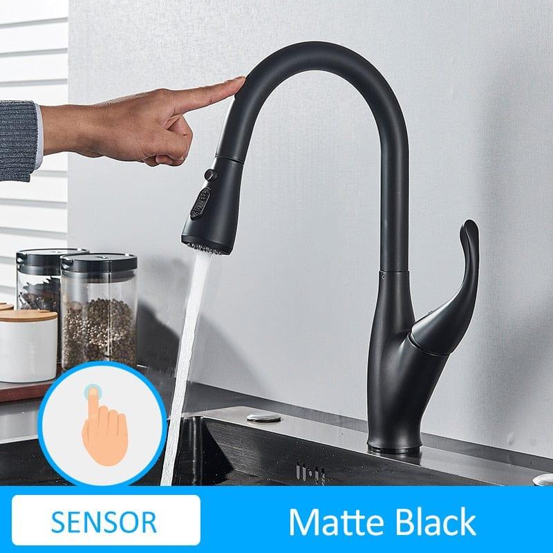 Shop 0 Sensor-Matte Black Klaus Sensor Faucet Mademoiselle Home Decor