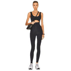 Shop 0 Yoga Jumpsuits Women V-Back One Piece High Stretchy Bodysuits Sportswear Fitness Rompers Padded Nylon Soft Gym Workout Ovearalls Mademoiselle Home Decor