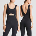 Shop 0 Yoga Jumpsuits Women V-Back One Piece High Stretchy Bodysuits Sportswear Fitness Rompers Padded Nylon Soft Gym Workout Ovearalls Mademoiselle Home Decor
