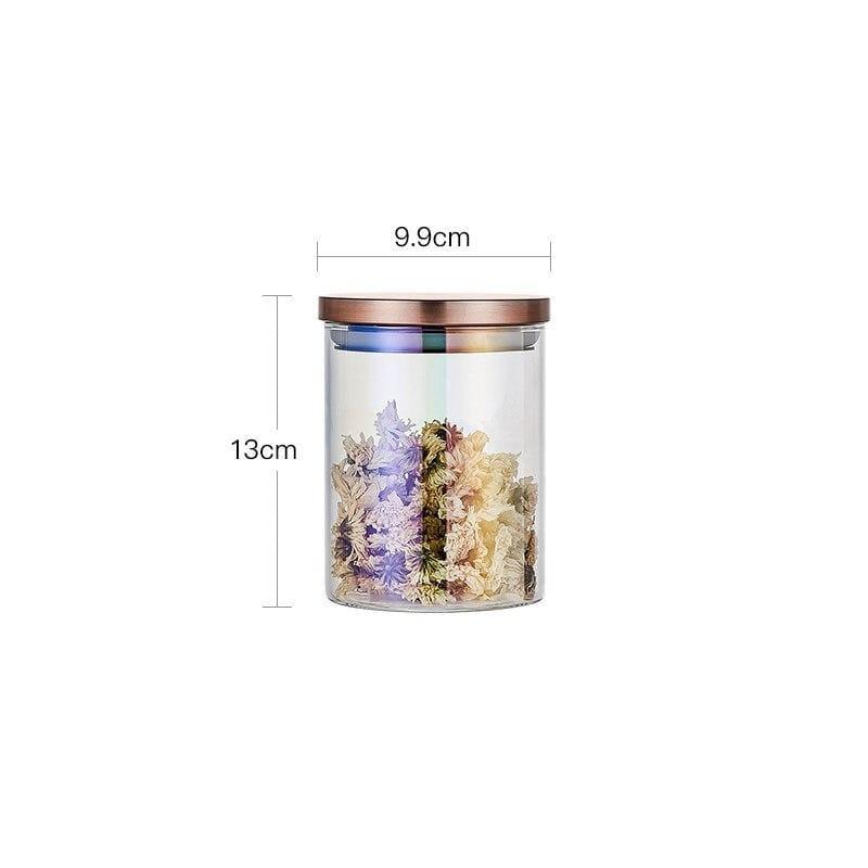 Shop 0 Rosegold-700ml Lalibella Storage Jars Mademoiselle Home Decor