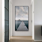 Shop 1704 50x100cm (No frame) Lana Canvas Mademoiselle Home Decor