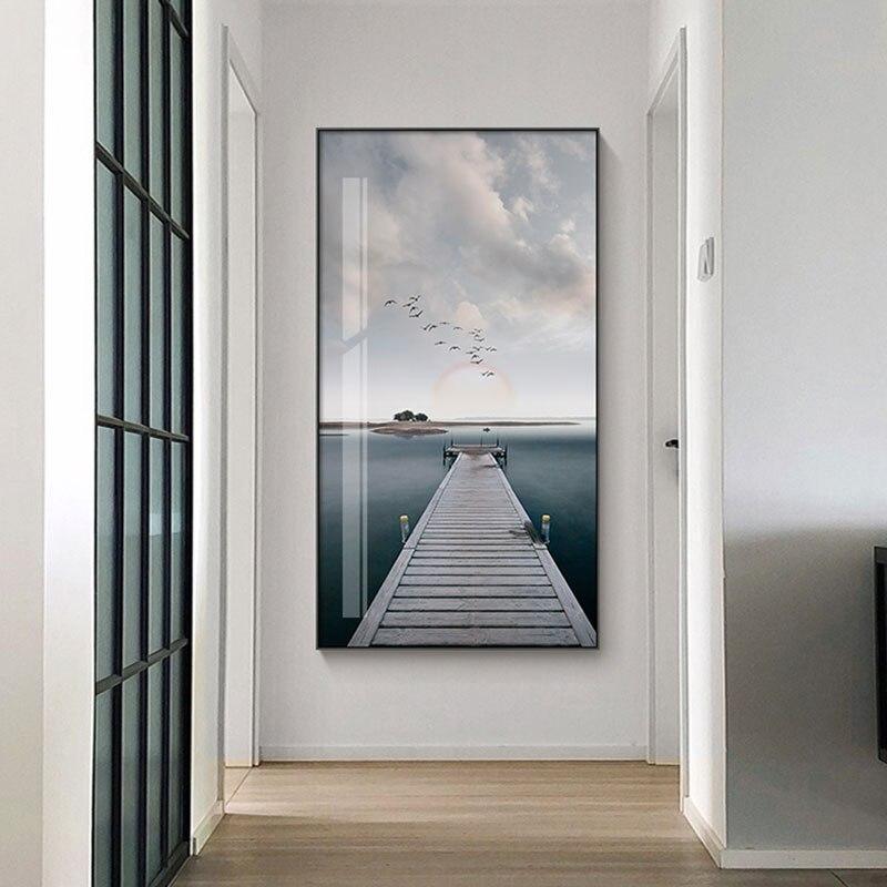 Shop 1704 50x100cm (No frame) Lana Canvas Mademoiselle Home Decor