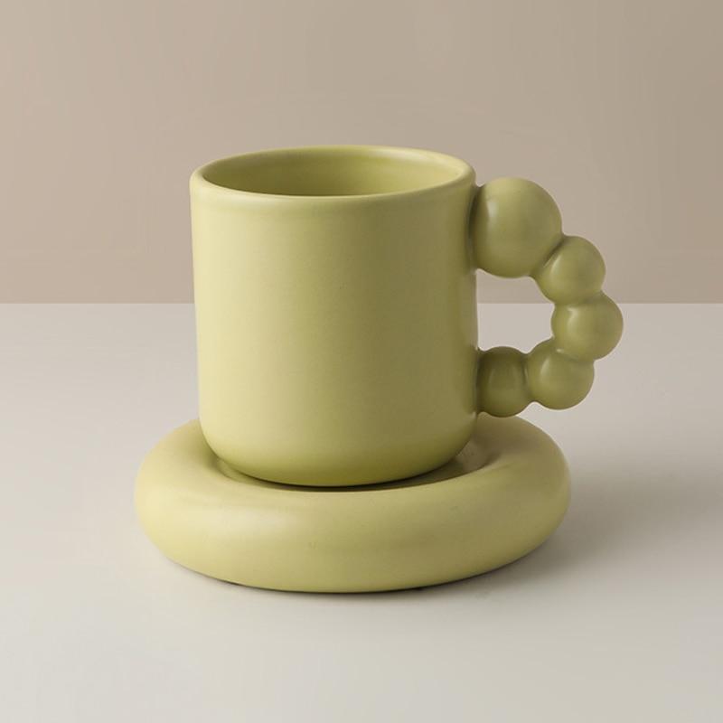 Shop 100003290 Green Larissa Mug Mademoiselle Home Decor