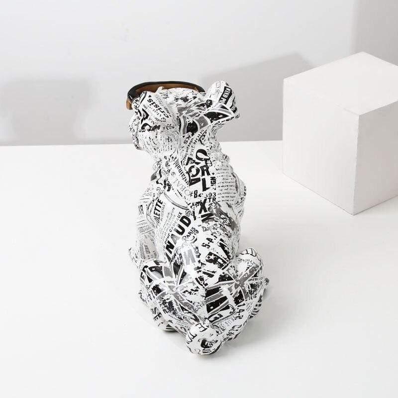 Shop 0 Nordic Painting Art English Bulldog Creative Resin Crafts Home Decoration Wine Cabinet Office Decor Resin Crafts Gift Anime Mademoiselle Home Decor