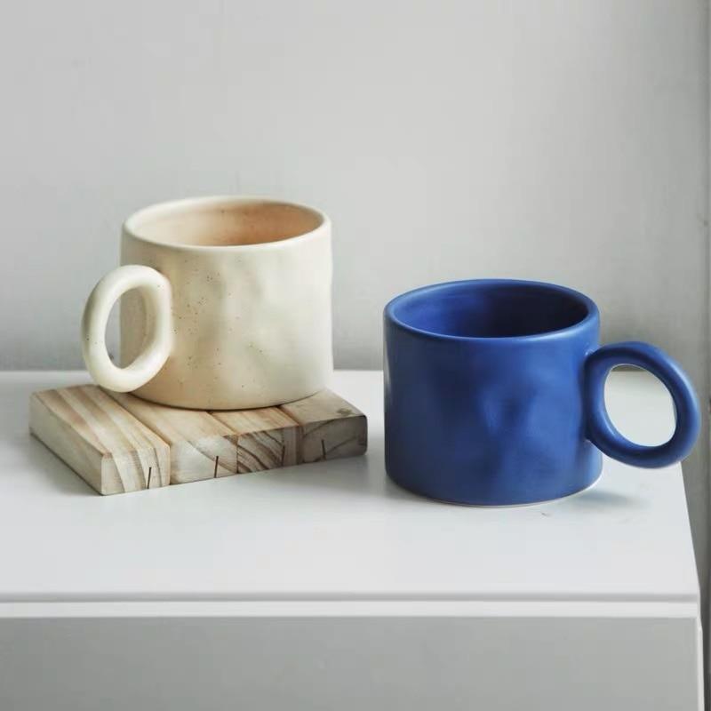 Shop 100003290 Blue Mug (1pcs) Lolita Mug Mademoiselle Home Decor