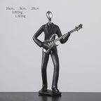 Shop 0 Guitarist-silver Luis Decor Mademoiselle Home Decor