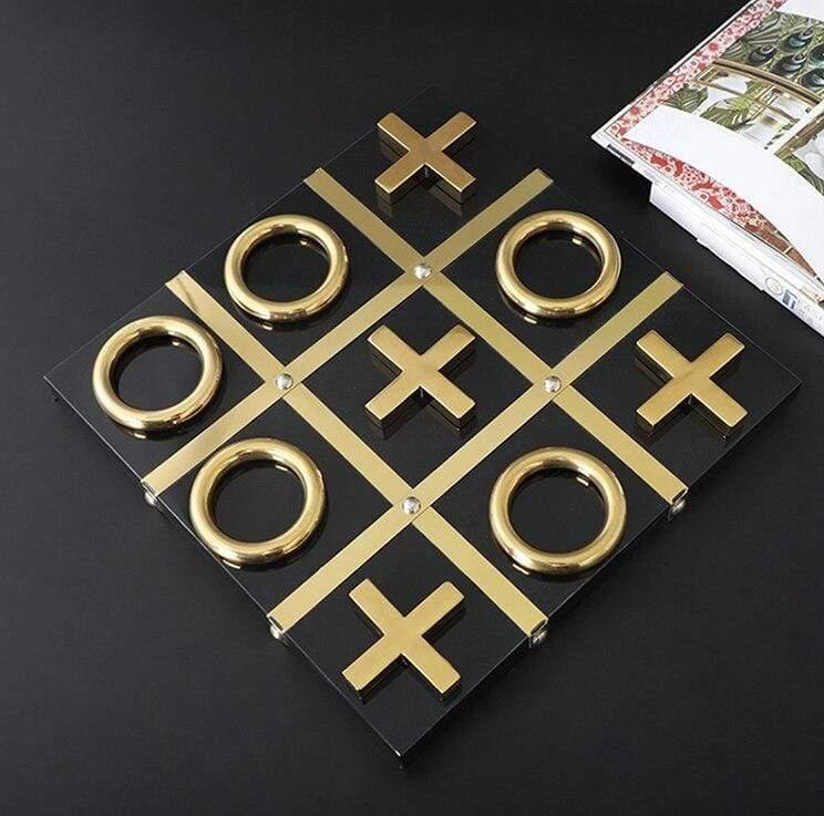Shop 0 Black Mademoiselle's Special Edition Tic Tac Toe Board Mademoiselle Home Decor
