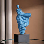 Shop 0 Blue Mailyca Sculpture Mademoiselle Home Decor