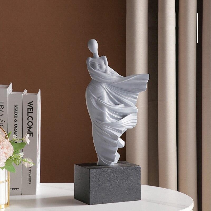 Shop 0 Grey Mailyca Sculpture Mademoiselle Home Decor