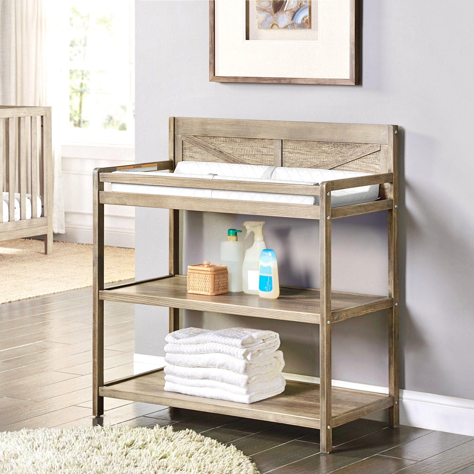 Shop Mambo Chestnut Universal Changing Table Mademoiselle Home Decor