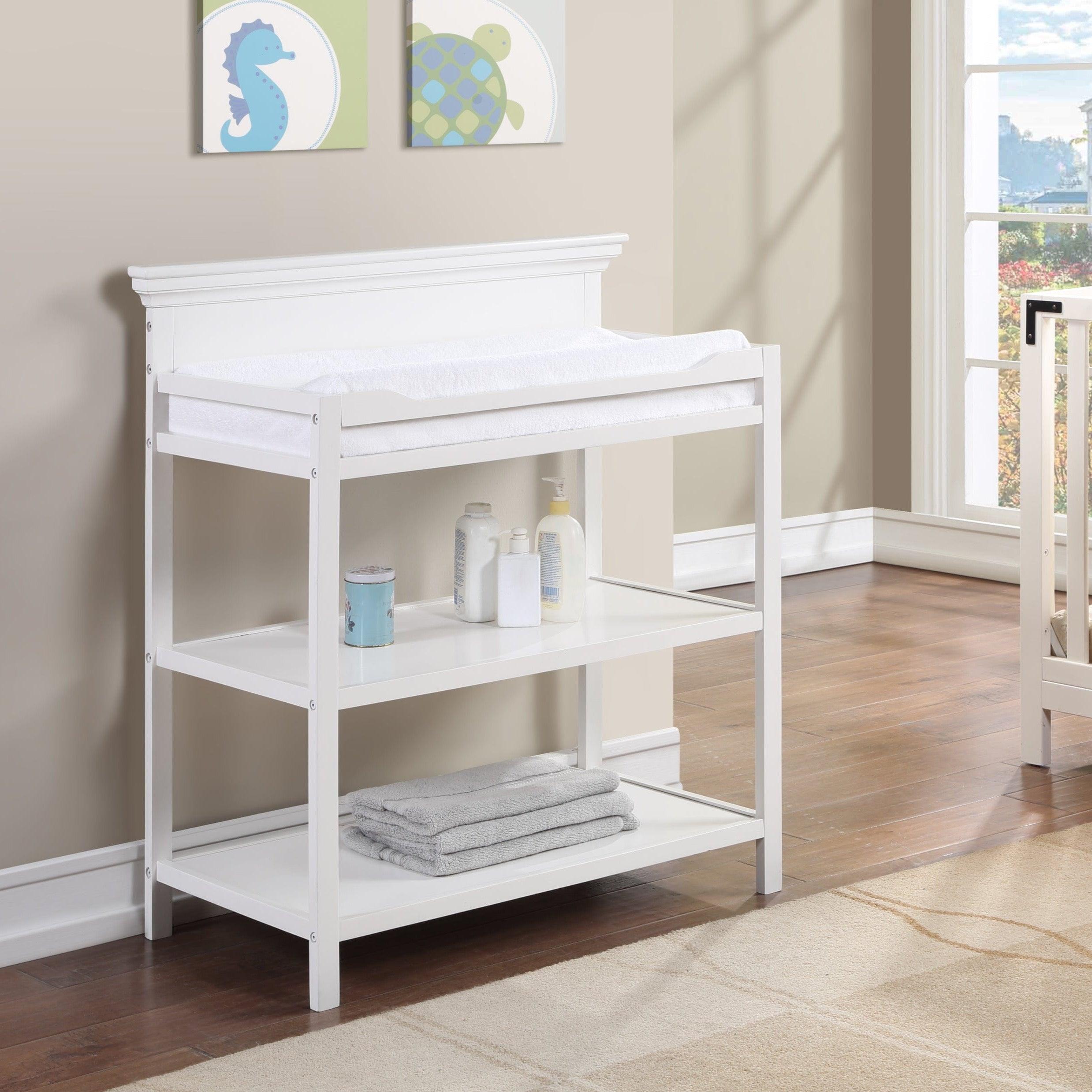 Shop Mambo Universal White Changing Table Mademoiselle Home Decor