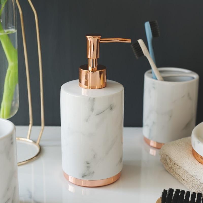 Shop Bathroom Accessories Sets Mamilla Bathroom Accessories Set Mademoiselle Home Decor