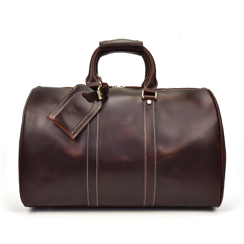 Shop 0 Ox Blood Manhattan Duffel Bag Mademoiselle Home Decor