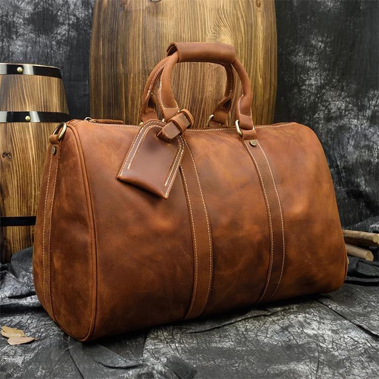 Shop 0 Tan Manhattan Duffel Bag Mademoiselle Home Decor
