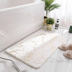 Shop 0 White / Small Marcia Bath Mat Mademoiselle Home Decor