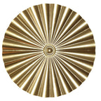 Shop 0 E / L Light Luxury Round Golden Wall Decoration Hanging Metal Irregular Disc Wrought Iron Retro Style Trend Home Decor Wall Pendants Mademoiselle Home Decor