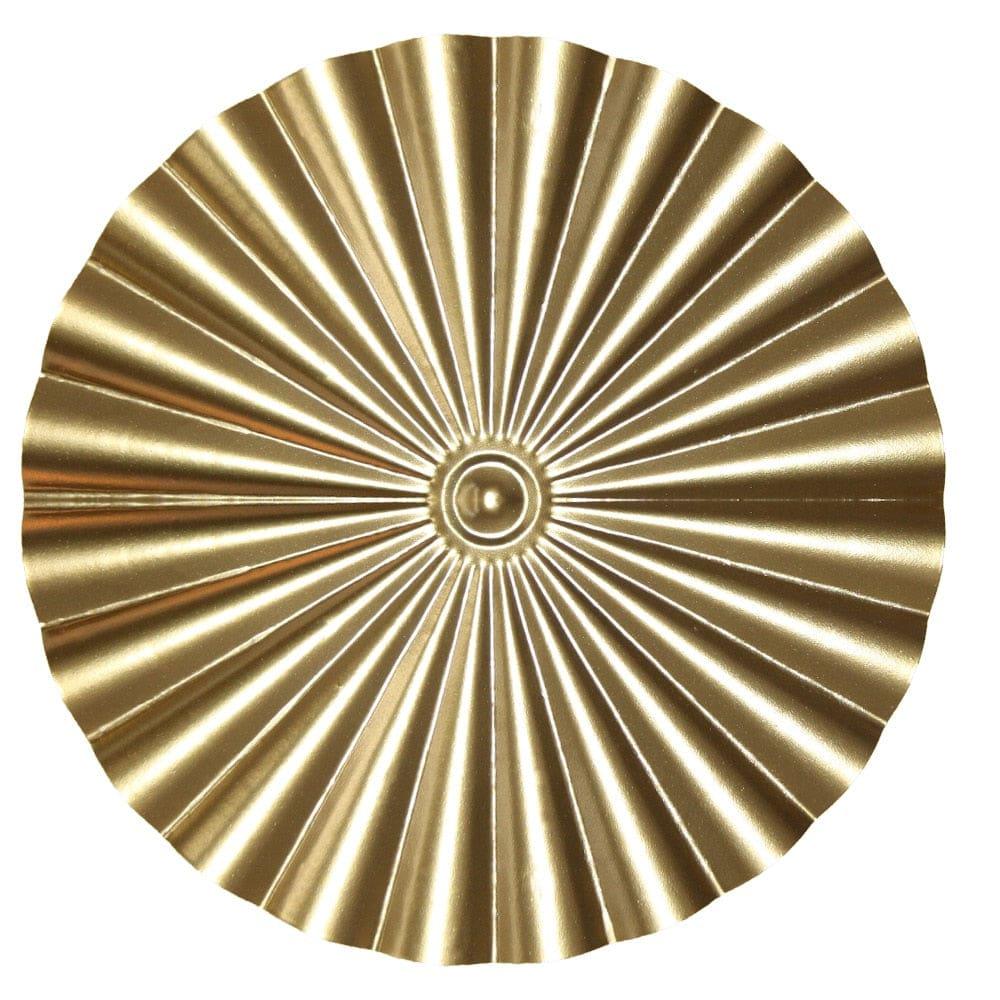Shop 0 E / L Light Luxury Round Golden Wall Decoration Hanging Metal Irregular Disc Wrought Iron Retro Style Trend Home Decor Wall Pendants Mademoiselle Home Decor