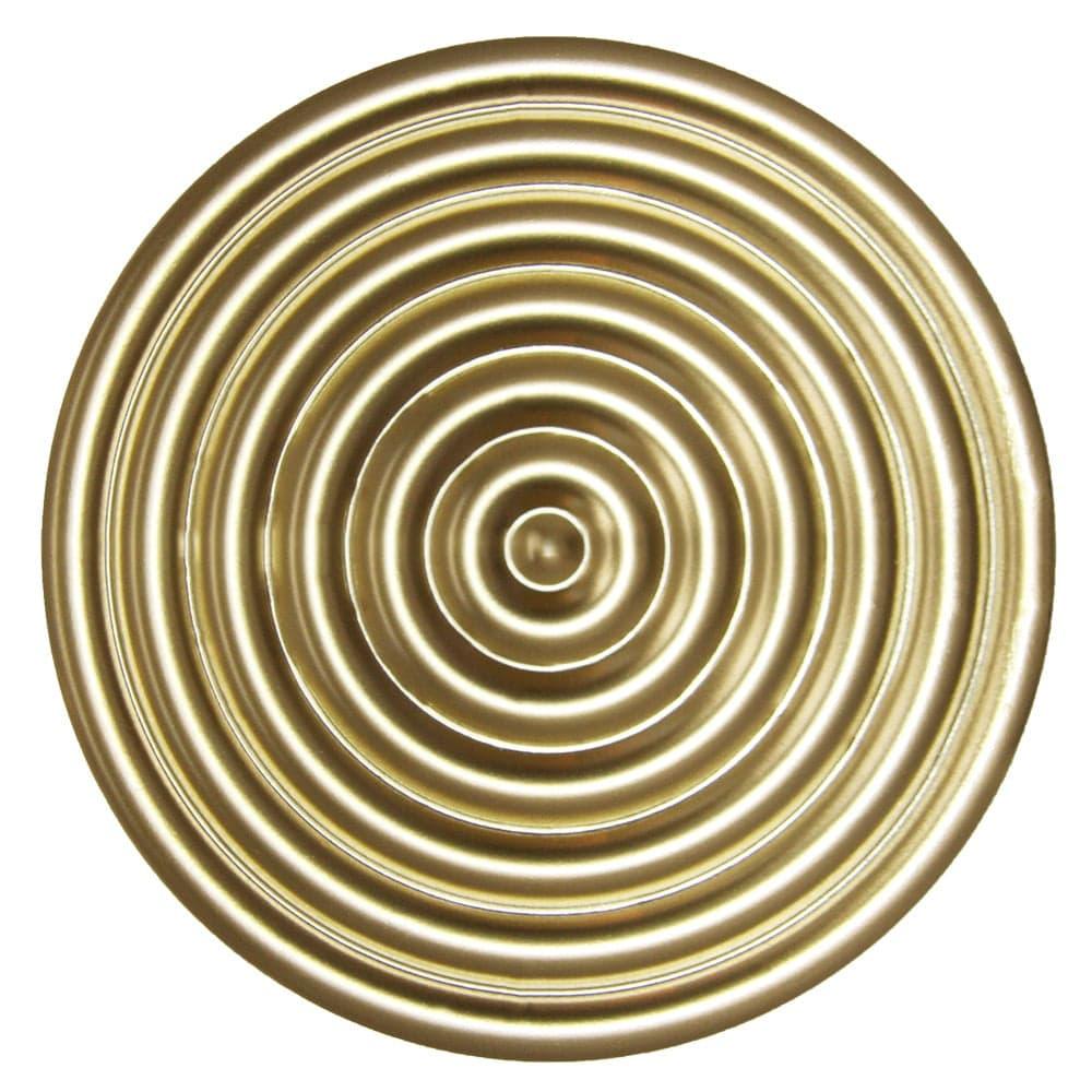 Shop 0 F / L Light Luxury Round Golden Wall Decoration Hanging Metal Irregular Disc Wrought Iron Retro Style Trend Home Decor Wall Pendants Mademoiselle Home Decor