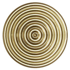 Shop 0 F / L Light Luxury Round Golden Wall Decoration Hanging Metal Irregular Disc Wrought Iron Retro Style Trend Home Decor Wall Pendants Mademoiselle Home Decor