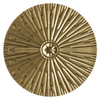 Shop 0 C / L Light Luxury Round Golden Wall Decoration Hanging Metal Irregular Disc Wrought Iron Retro Style Trend Home Decor Wall Pendants Mademoiselle Home Decor