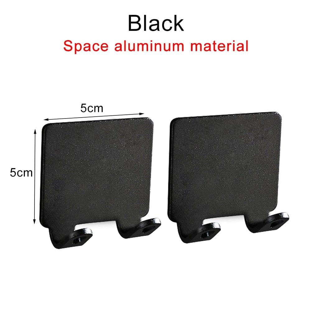 Shop 0 Type A Black 2 PCS / China 1/2/3PCS Punch Free Shaving Razor Holder Men Shaving Shaver Storage Hook Wall Shelf Bathroom Razor Rack Wall Kitchen Accessories Mademoiselle Home Decor