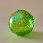 Shop 0 D12cm Green Iridescent Ball Vases Decoration Home Living Room Flower Pot for Interior Glass Vase Tabletop Plants Home Decor Home Vase Mademoiselle Home Decor