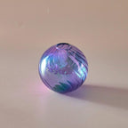 Shop 0 D8cm Lilac Iridescent Ball Vases Decoration Home Living Room Flower Pot for Interior Glass Vase Tabletop Plants Home Decor Home Vase Mademoiselle Home Decor