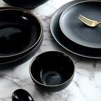 Shop Dining Marina Black Dining Set Mademoiselle Home Decor