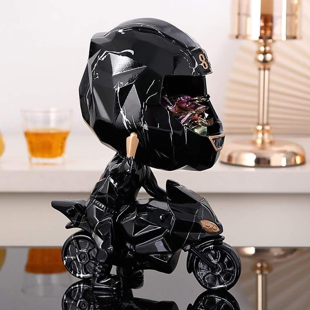 Shop 0 Cool FIGURI Model Home Living Room Decoration,Motorbike Figurines Table Decor,Decorative Statue Storage Box,Motorcycle Sculpture Mademoiselle Home Decor