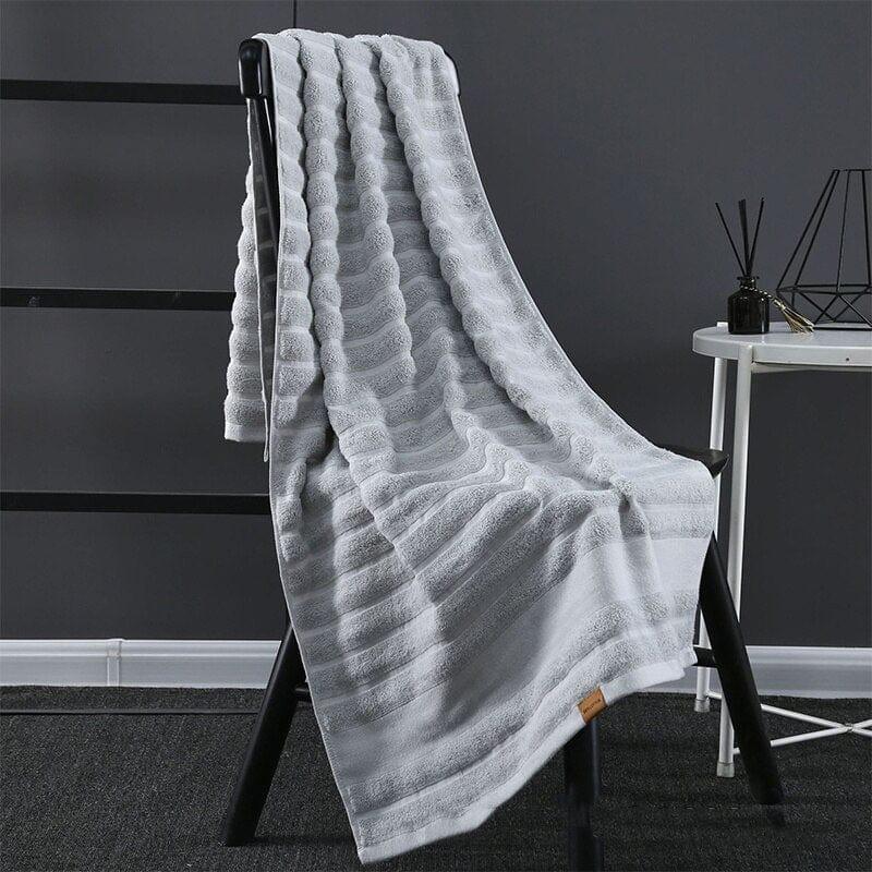 Shop 0 100% Cotton Bath Towel Set Warm High Quality Beach Fashion Hotel Water Absorbent Soft Microfiber Swimming Sports Travel Towel Mademoiselle Home Decor