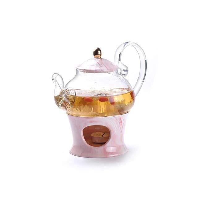 Shop Tea Set Pink / Teapot Marshall Porcelain Tea Set Mademoiselle Home Decor