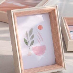 Shop 0 Pink / 6 inch 17.5x12.5cm Marvene Frame Mademoiselle Home Decor