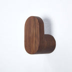 Shop 0 Black Walnut Wooden Hook Key Decorative Holder Door Hanger Wall Coat Rack Multi-Purpose Kitchen Bathroom Accessories Storage Gadgets Organize Mademoiselle Home Decor