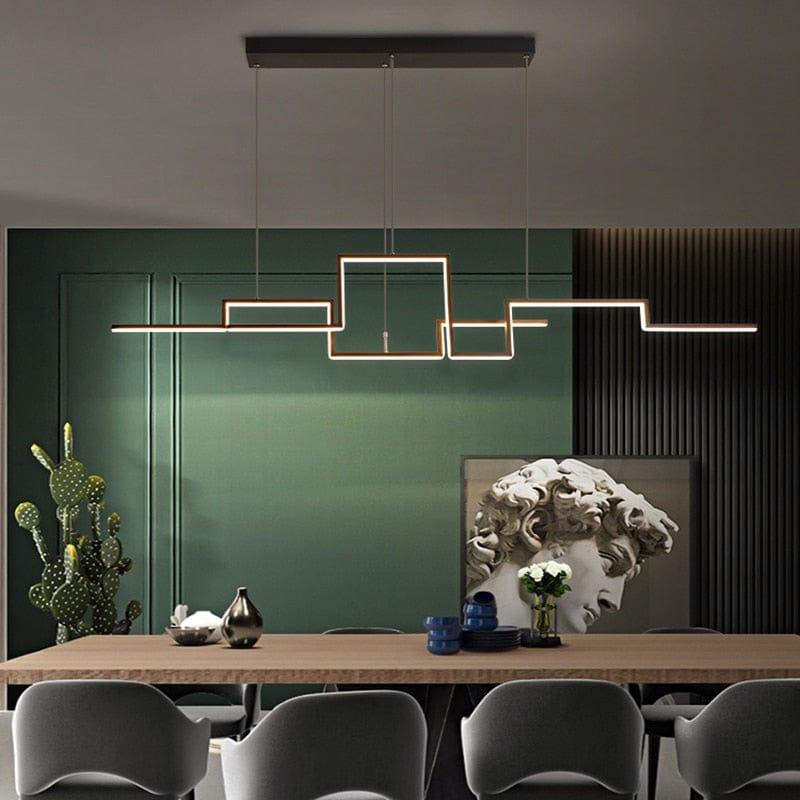 Shop 0 Nordic Geometry Led Chandeliers Lighting Living Dining Room Decor Led Pendant Lights Bedroom Home Kitchen Hanging Lamp Luminaire Mademoiselle Home Decor