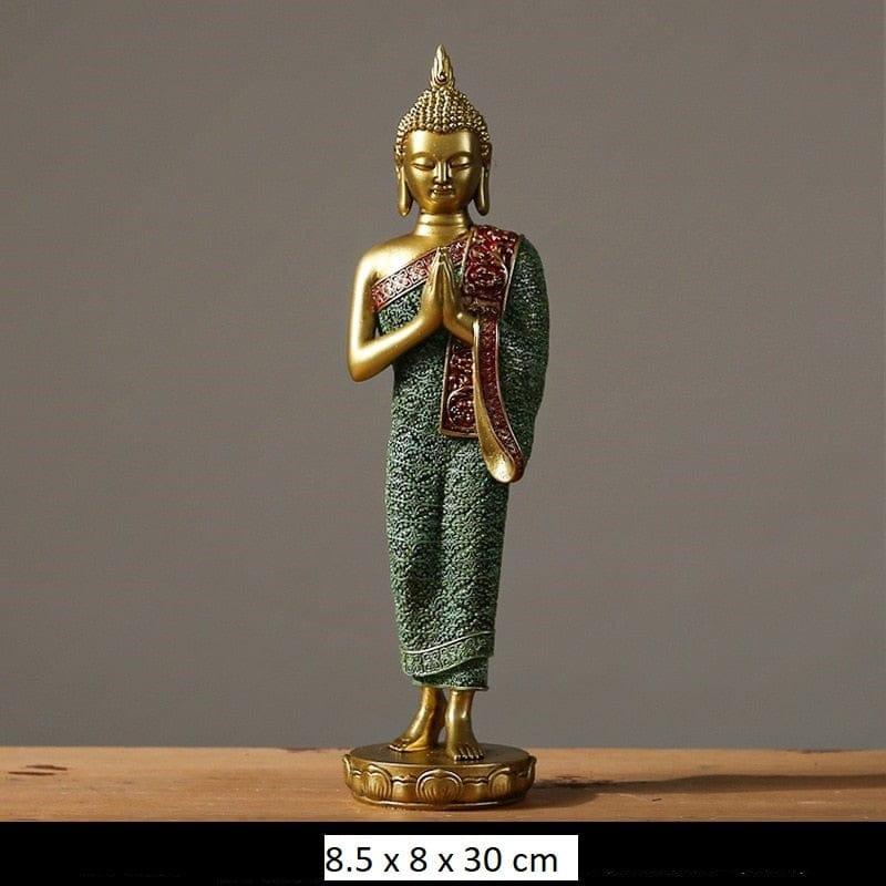 Shop 0 Big Stand 30CM Meditation Buddha Sculpture Mademoiselle Home Decor